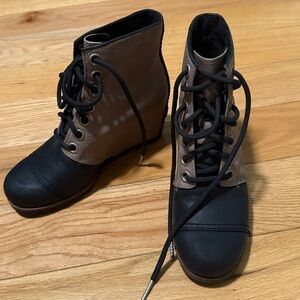 Women’s Black and Brown Boots